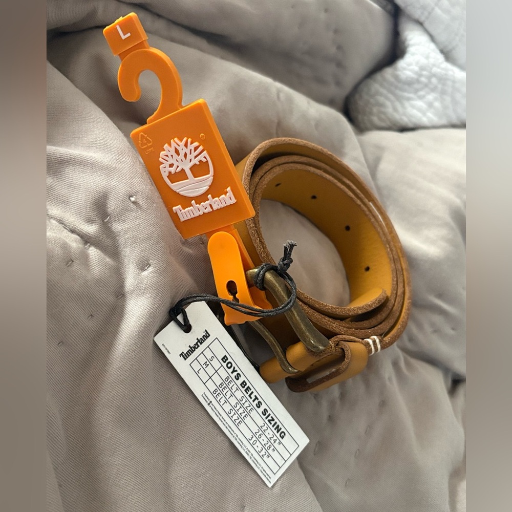 Timberland Boys' leather belt, LARGE 
💫NWT💫